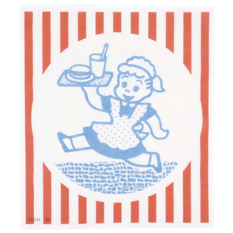 OSAMU GOODS DISH CLOTH かや生地ふきん JILL/STRIPE RD