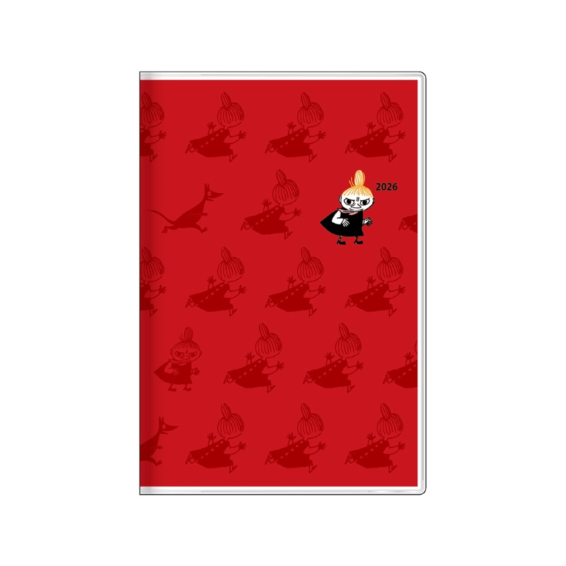 MOOMIN 手帳月間B7 ムーミン リトルミィ