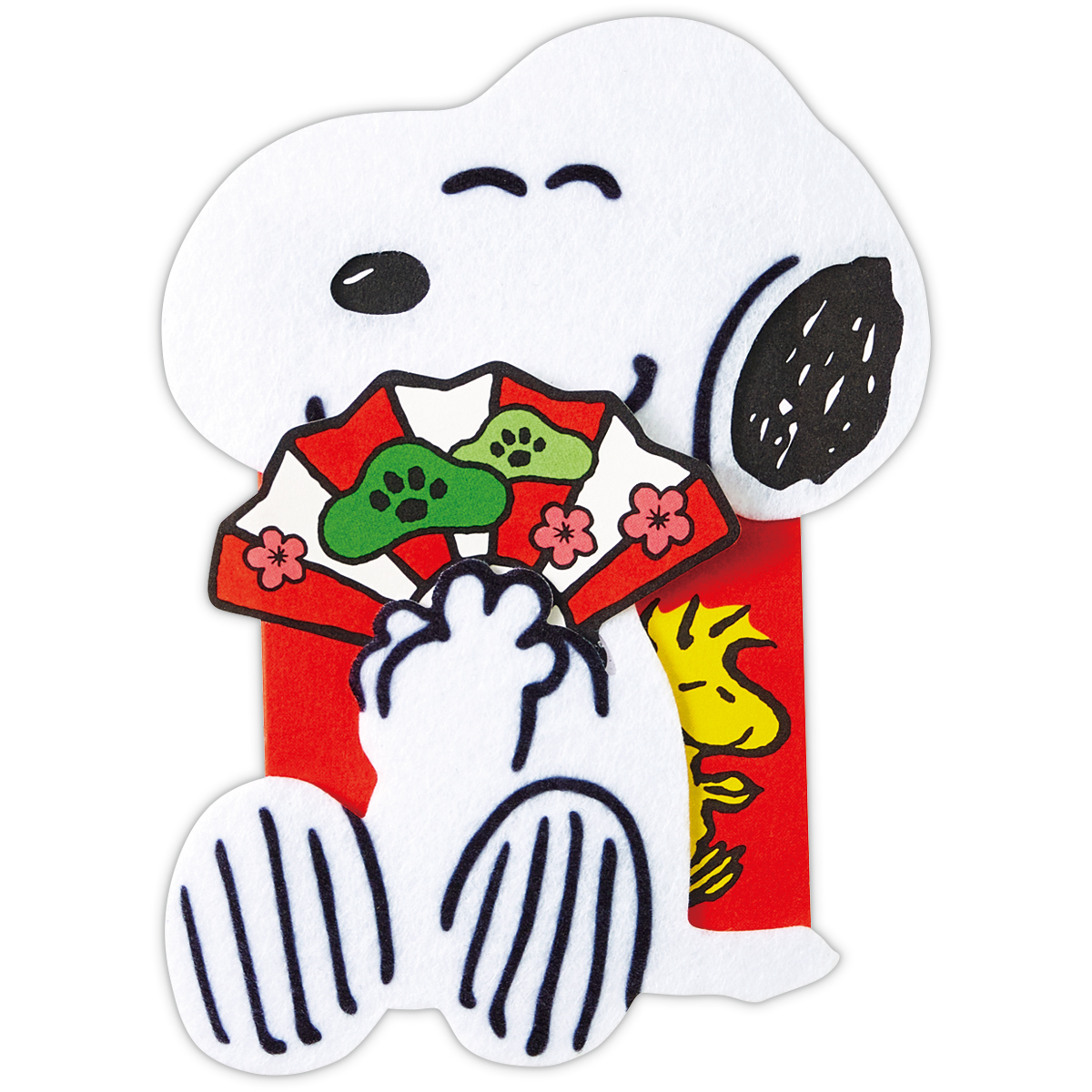 PEANUTS 年賀ポチ袋 SN/フェルト