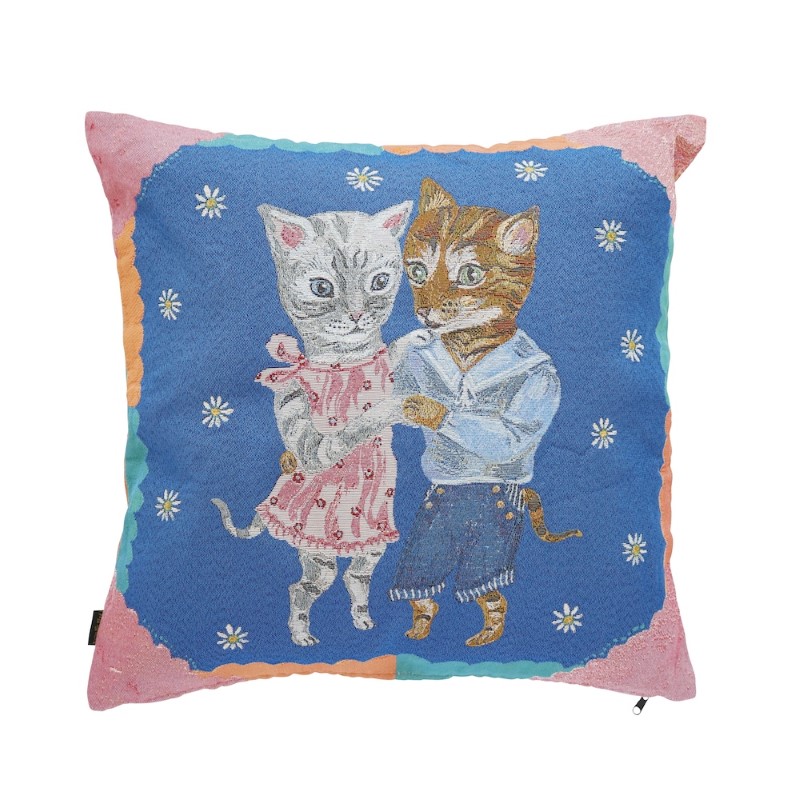 Nathalie Lete ナタリーレテ Cushion cover Dance cats