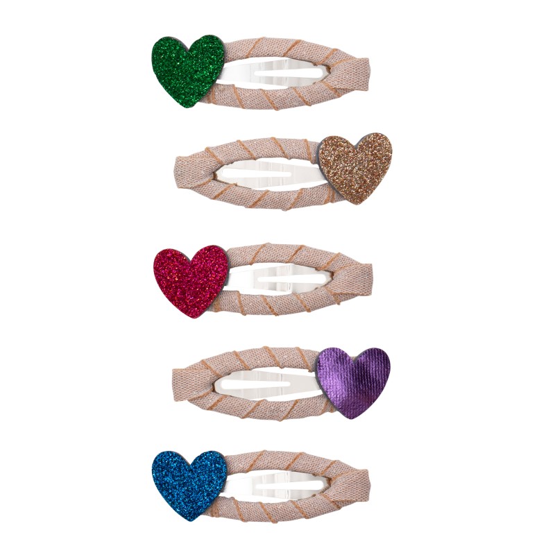 MIMI＆LULA Jazzy heart mini clic claccs