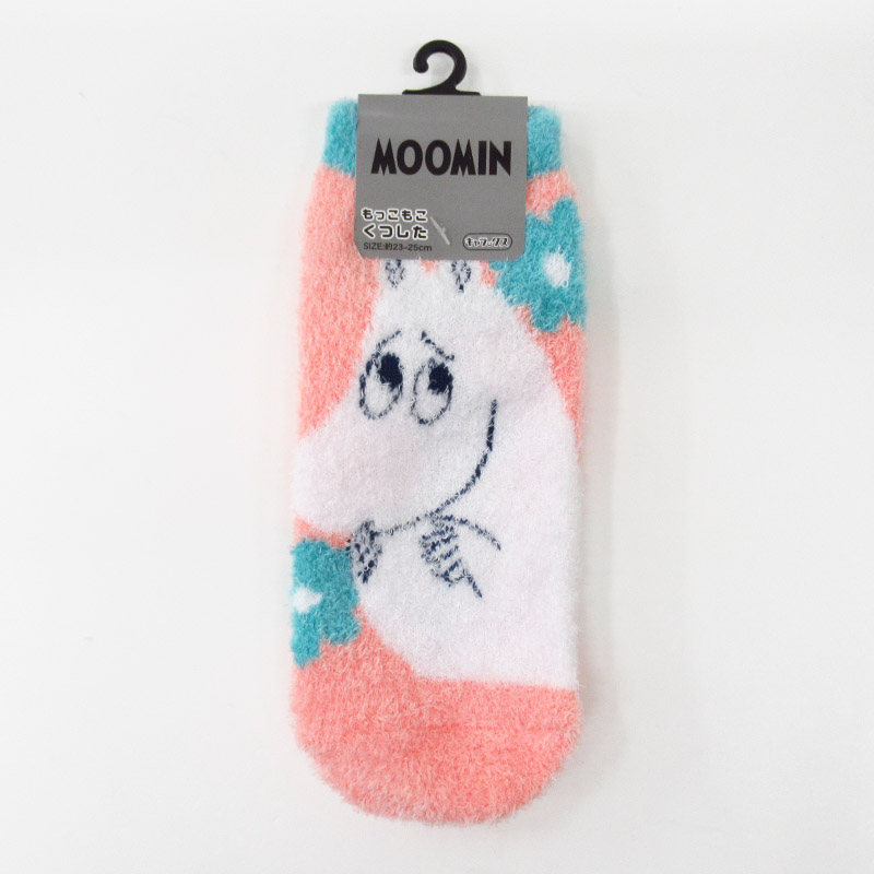 MOOMIN もっこもこ靴下/ムーミン フラワー PK