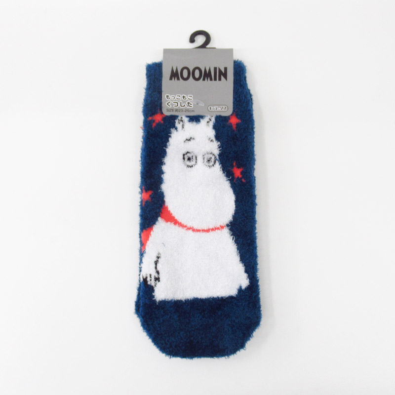 MOOMIN もっこもこ靴下/ムーミン 星