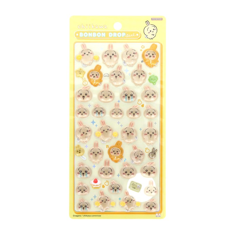 ちいかわ  ボンボンドロップシール  ウサギ