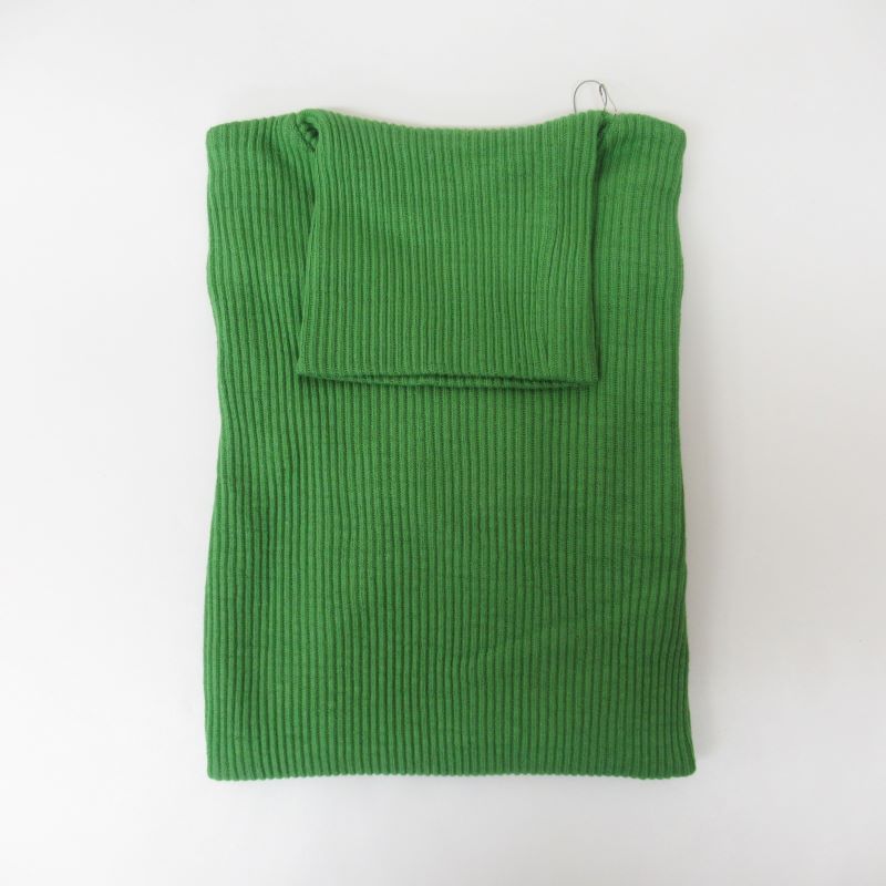 NOUVELLES DU PARADIS ガラガラテレコタートルネック /LGR30【日本製】