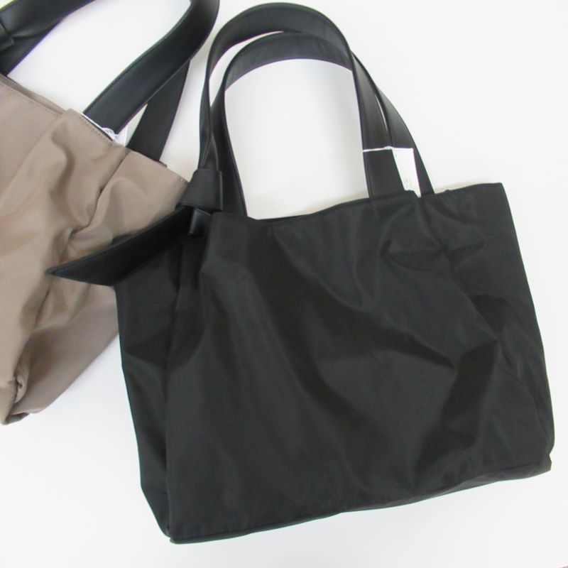 MID GIRL APPLIY リボンテープナイロントートバッグ　BK10