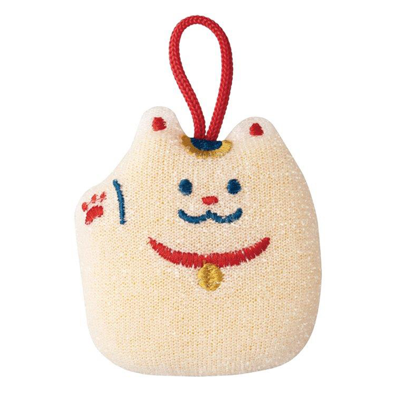 招き猫　お年賀スポンジ