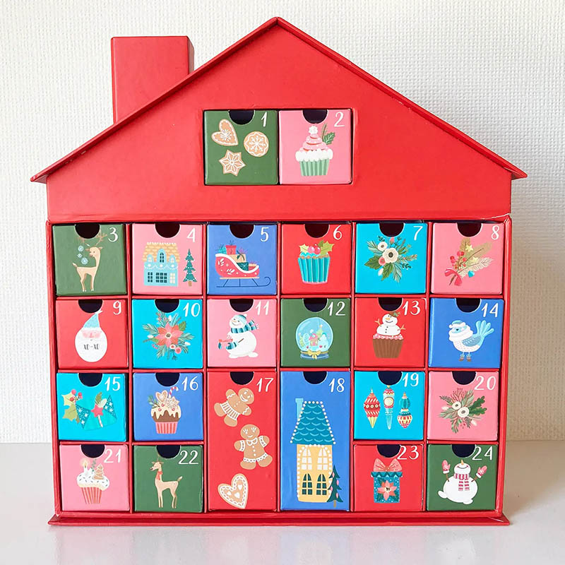 サンタハウス  ペーパーボックスカレンダー