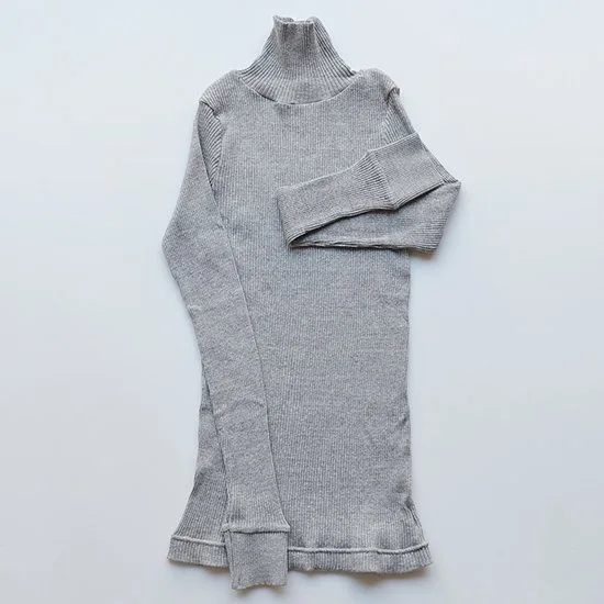 天衣無縫 OGコットンリブタートルネック /LGY