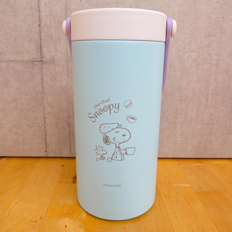 PEANUTS ハンドルツキステンレス ペットボトルカバー シェフ
