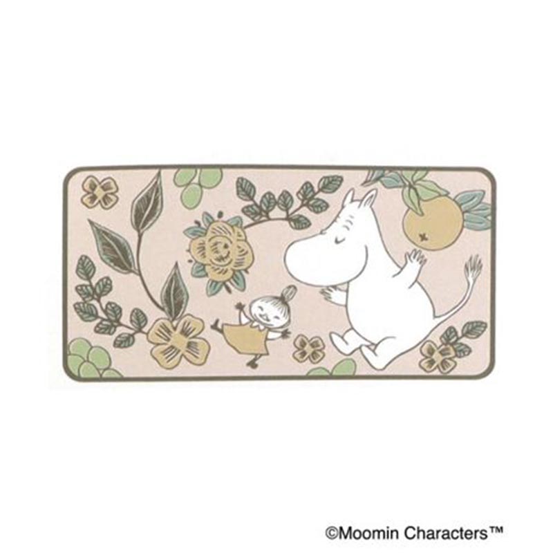 MOOMIN ロングブランケット フルーツグリーン