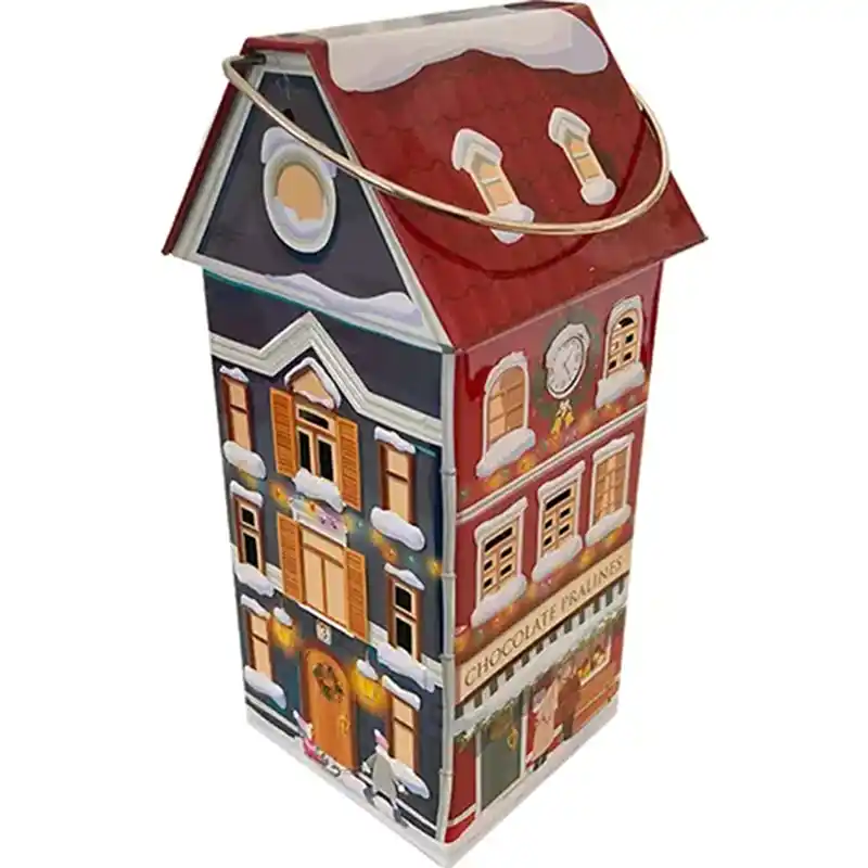 【SALE】クリスマス ランタン缶（LEDキャンドル専用）