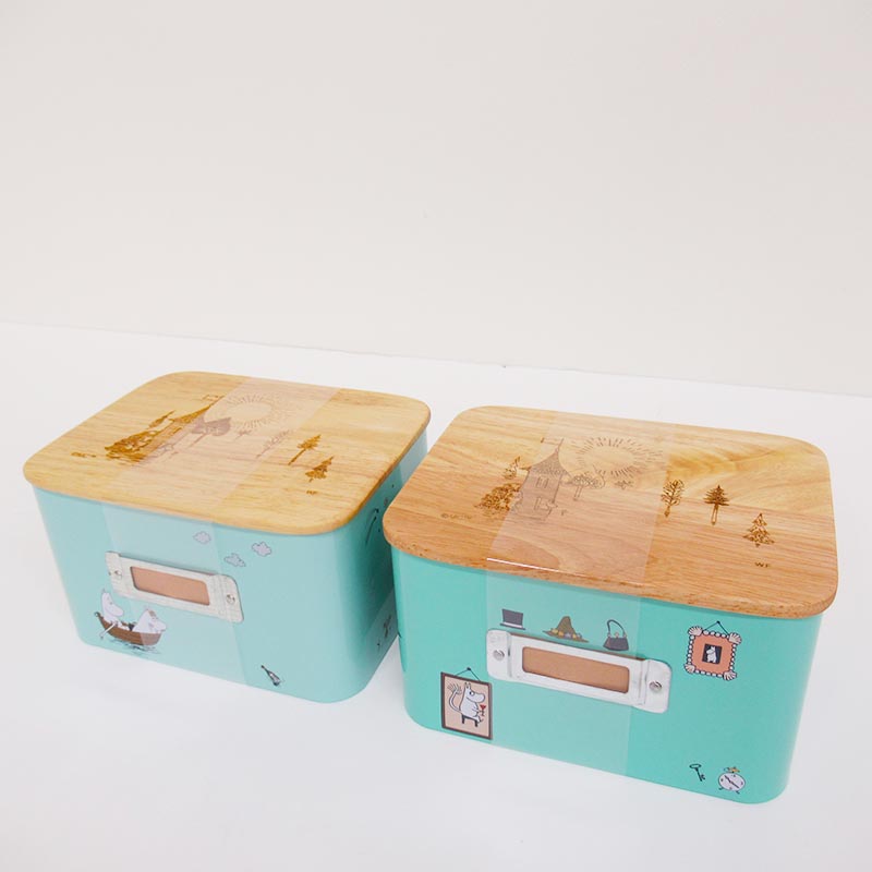 MOOMIN ムーミン / ウッドリッド スクエアティン(お菓子詰め合わせ)