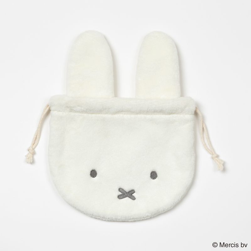 Miffy　BURUNA FACE巾着／ミッフィ?