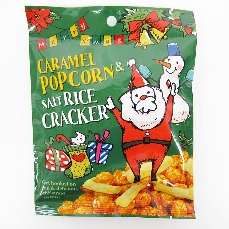 XM キャラメルポップコーン&ライスクラッカー