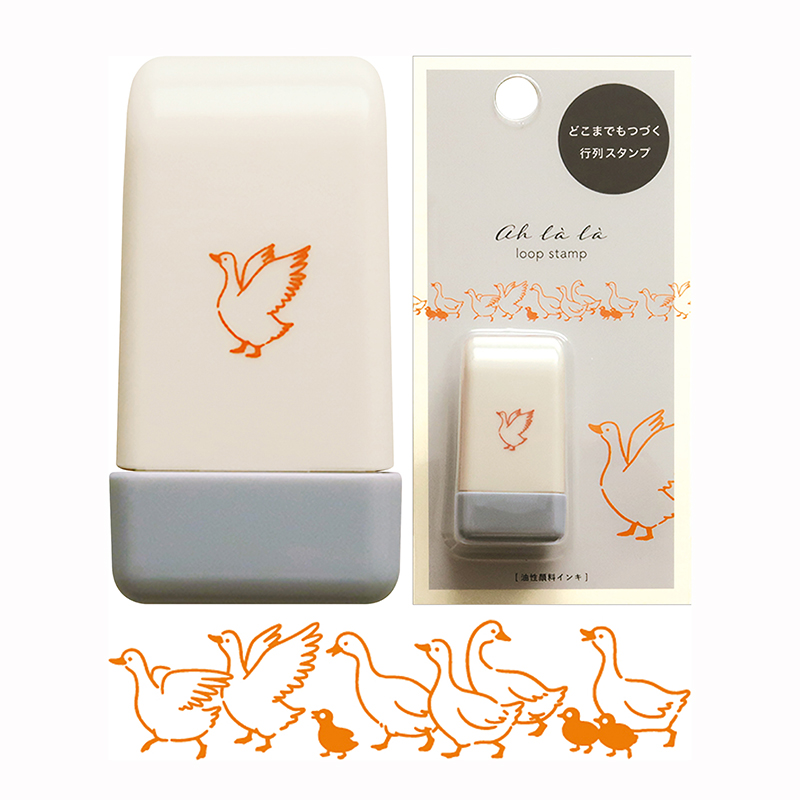 アララ　ループスタンプ　ducks