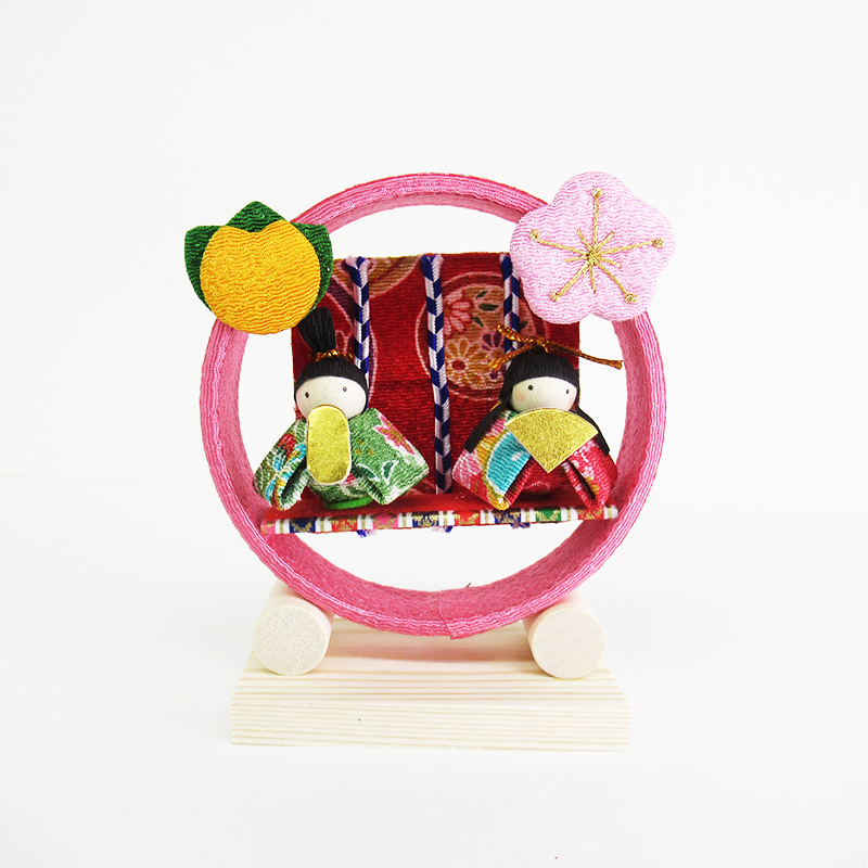 季節の輪飾り　お雛様