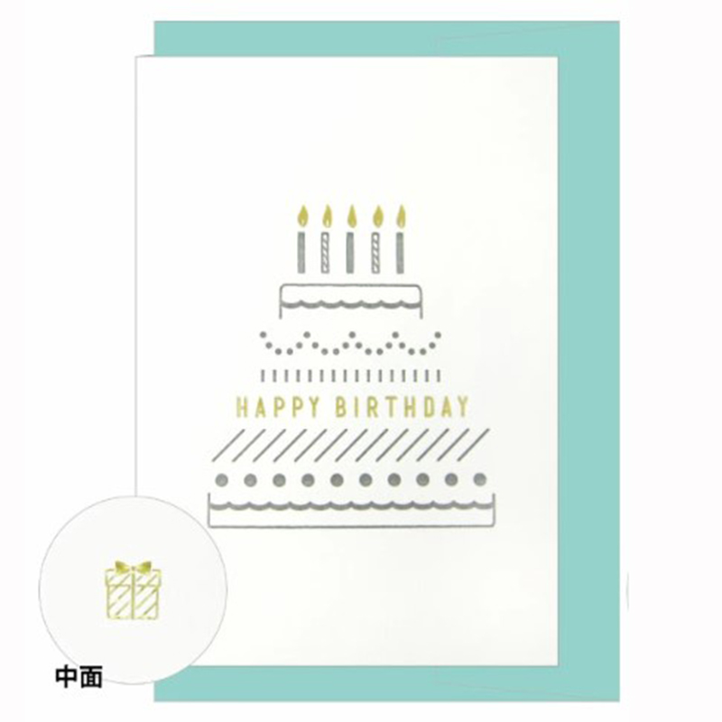 BONHEUR ボヌール グリーティングカード 　Cake/GC-001
