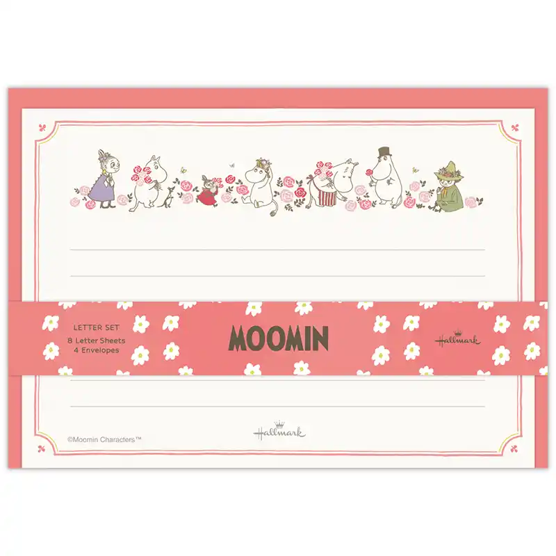 MOOMIN　ムーミン 【レターセット／My little something】/EES-841-720 MOMLSレッド