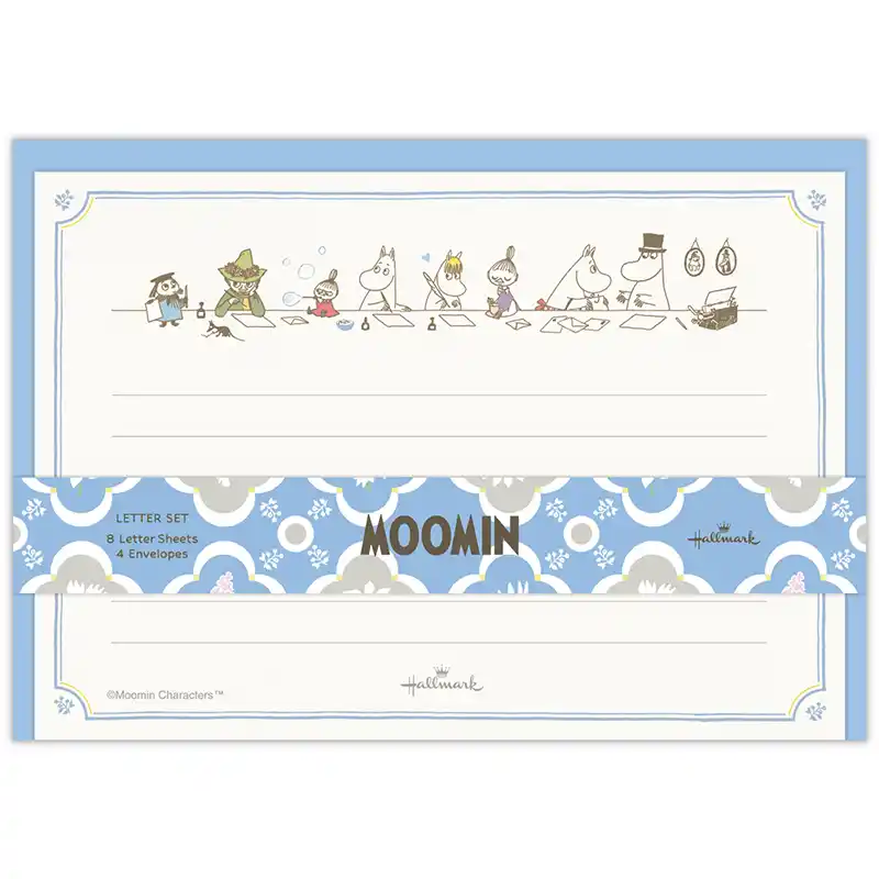MOOMIN　ムーミン 【レターセット／My little something】/EES-841-737MOMLSブルー