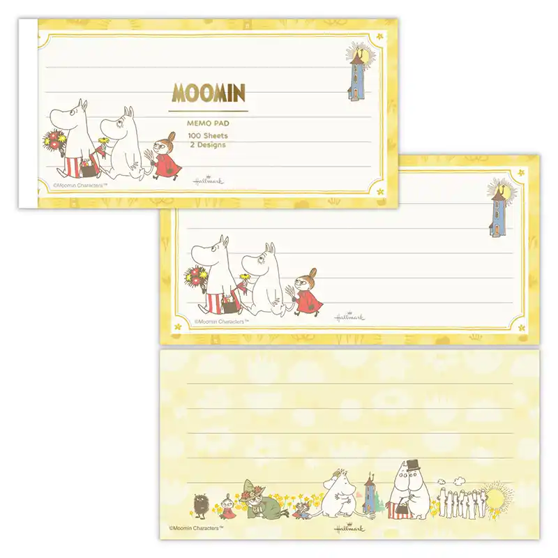 MOOMIN　ムーミン 【メモパッド／My little something】/EFM-841-782MOMLSイエロー