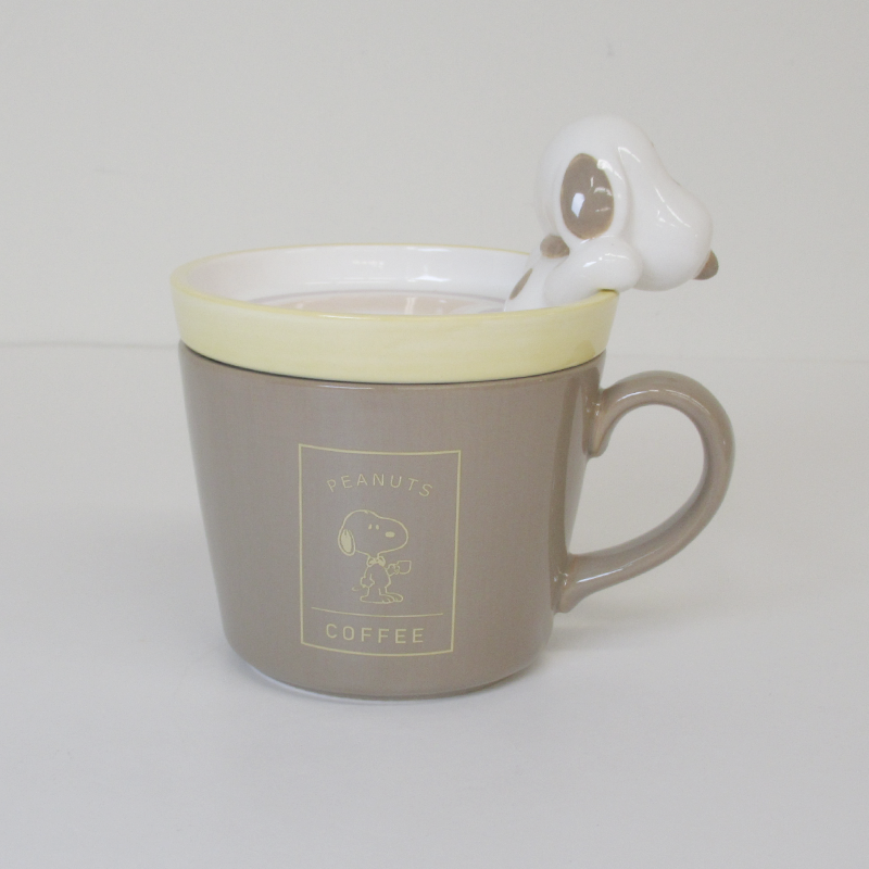 PEANUTS SNOOPY スヌーピー ラテアートマグ BR スヌーピー SPZ-3633