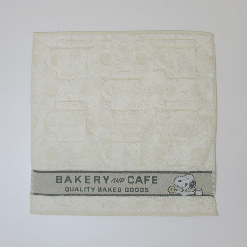 PEANUTS SNOOPY スヌーピー ミニタオル GR BAKERY&CAFE SN SPT-521
