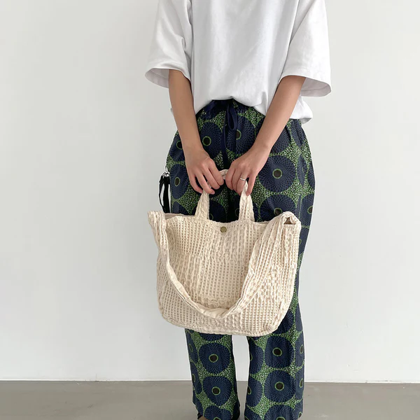 Finissage ワッフルショルダー スクエア01/10902