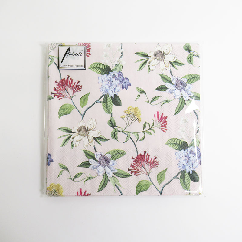 Ambiente ペーパーナプキン　Floral mix lilac