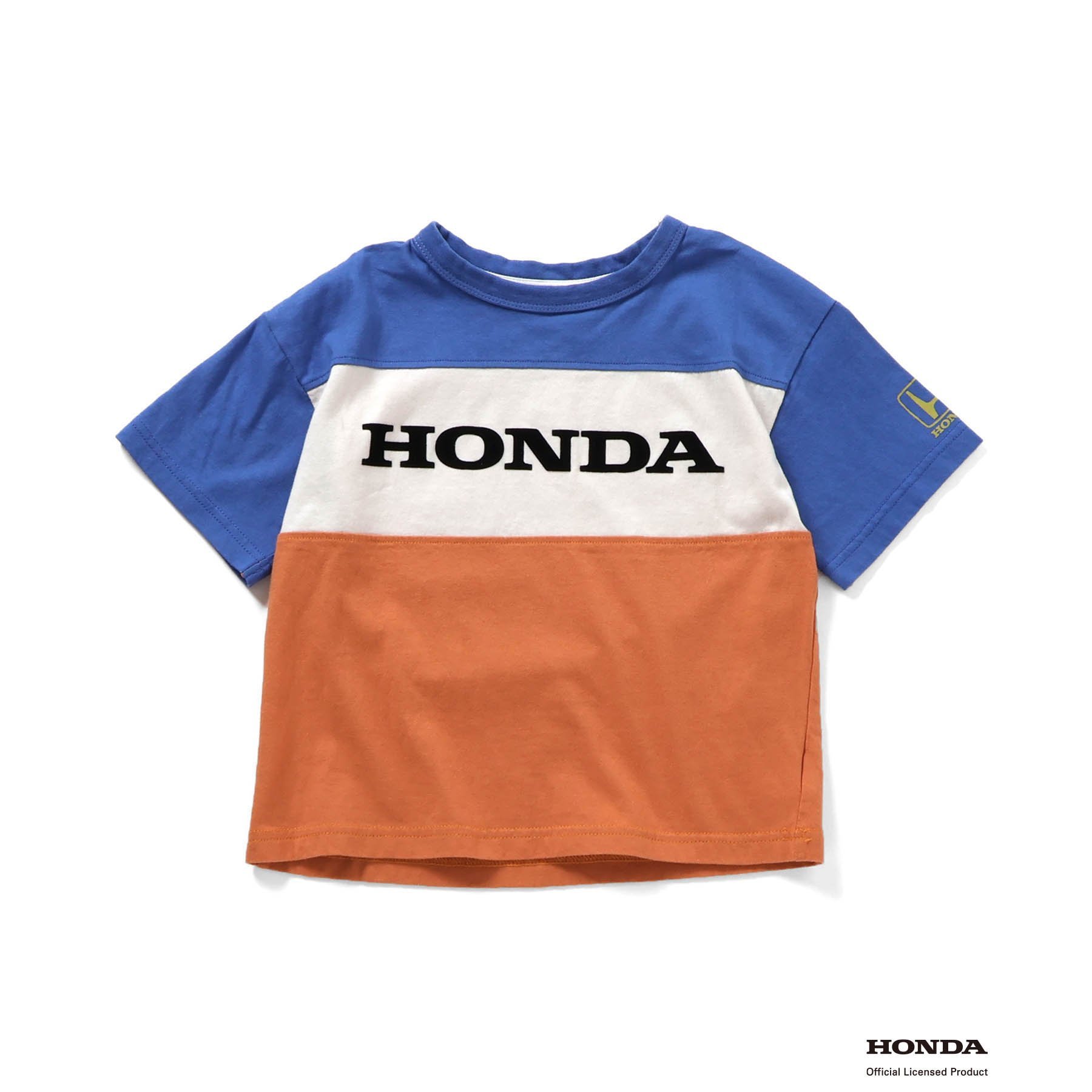 F.O.KIDS ORIGINAL HONDAコラボ4柄Tシャツ ブルー 90cm/R207015