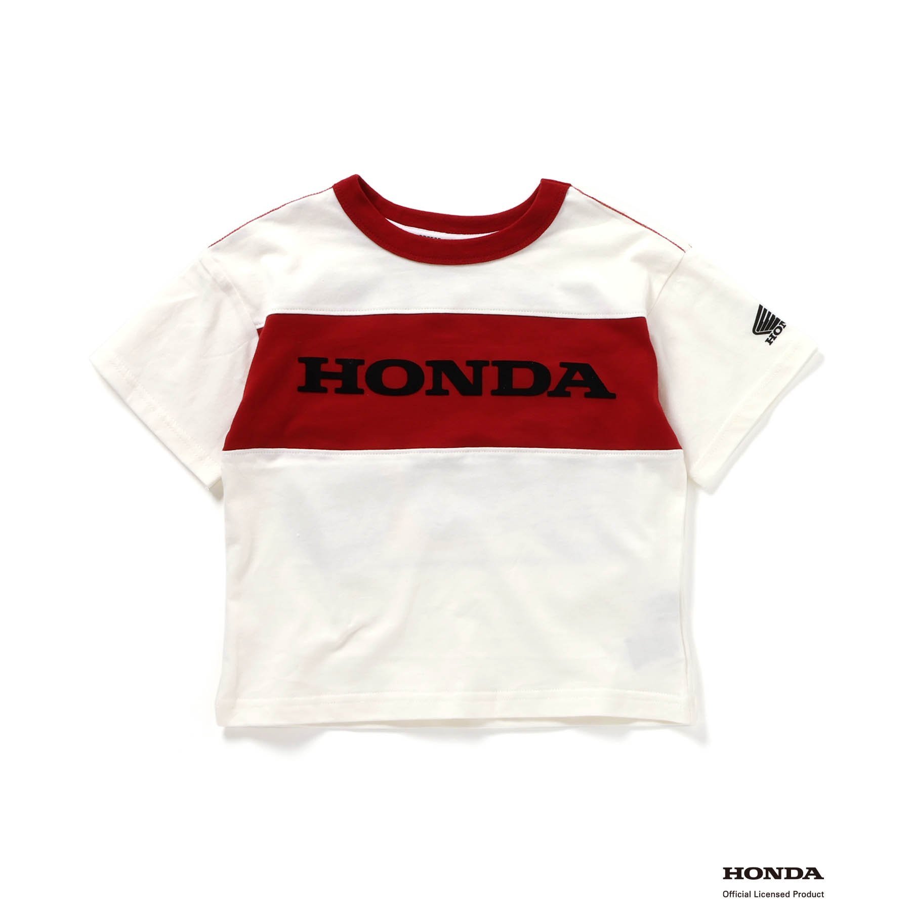 F.O.KIDS ORIGINAL HONDAコラボ4柄Tシャツ オフホワイト 90cm/R207015