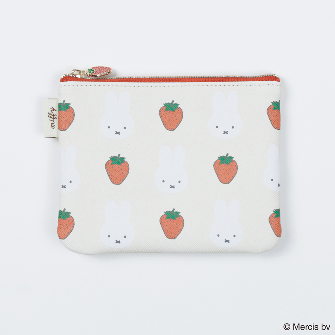 miffy ミッフィー MIFFY RED FRUITティッシュポーチ アイボリー/MIFF-173G