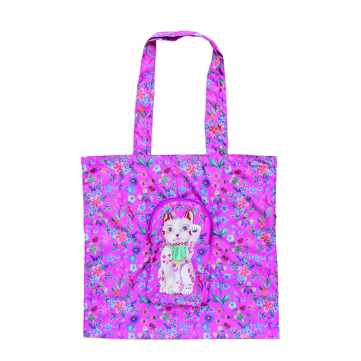 Nathalie Lete ナタリーレテ Face bag Lucky cat/511051