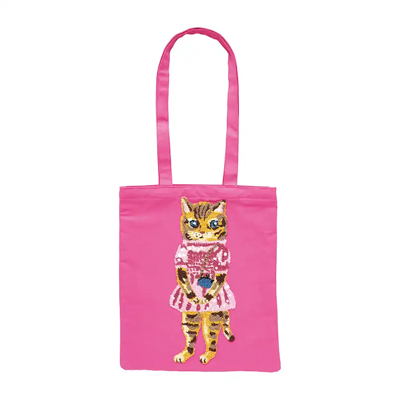 Nathalie Lete ナタリー レテ Fluffy Rectangle tote bag Maya/511041