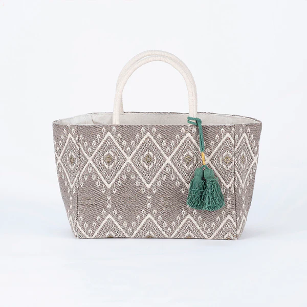 Finissage エスニカンバッグS DIAMOND GREIGE05/10858