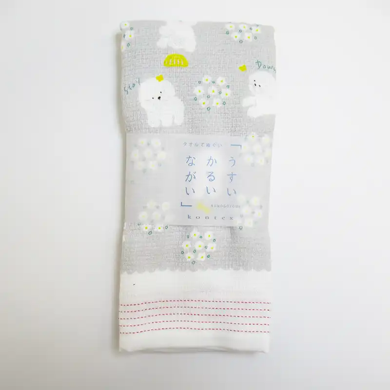 薄軽長　てぬぐいたおる おりこうビション