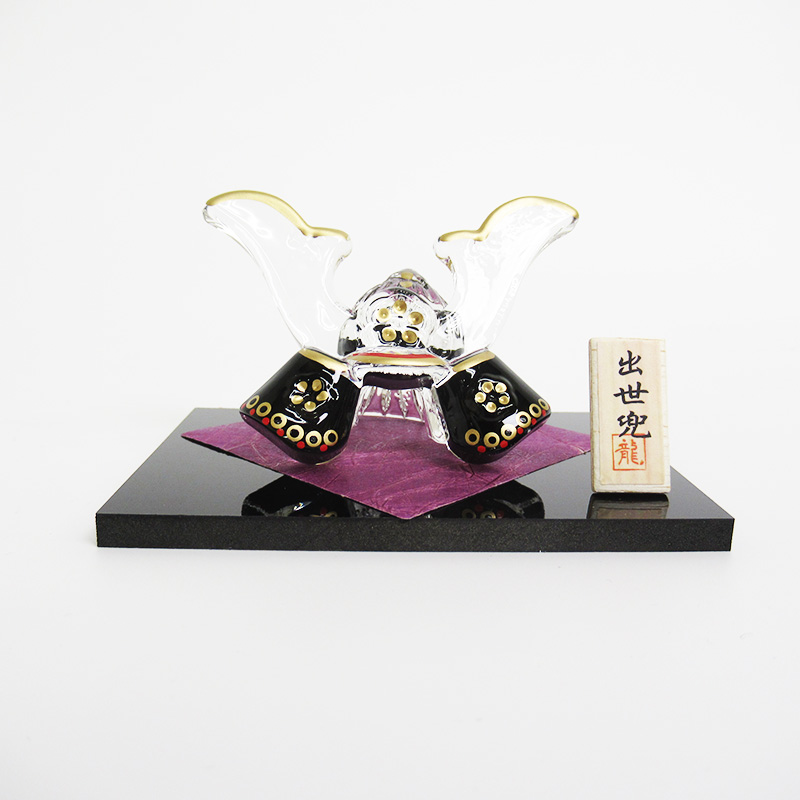 クリスタル 漆黒兜