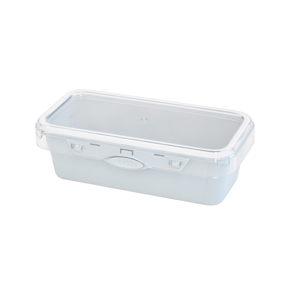 PUSH&PUSH3 レクタングル　600ml　ブルー