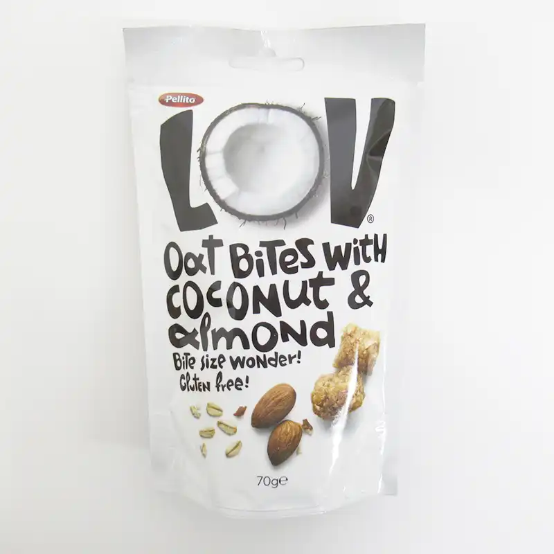 Pellito LOV bites(ペリート・ラブ)オートバイツ ココナッツ＆アーモンド 70g