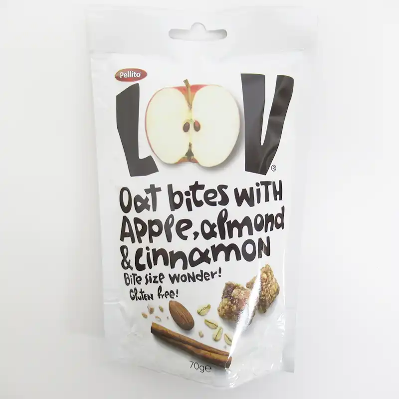 Pellito LOV bites(ペリート・ラブ)オートバイツ アップルシナモン＆アーモンド 70g