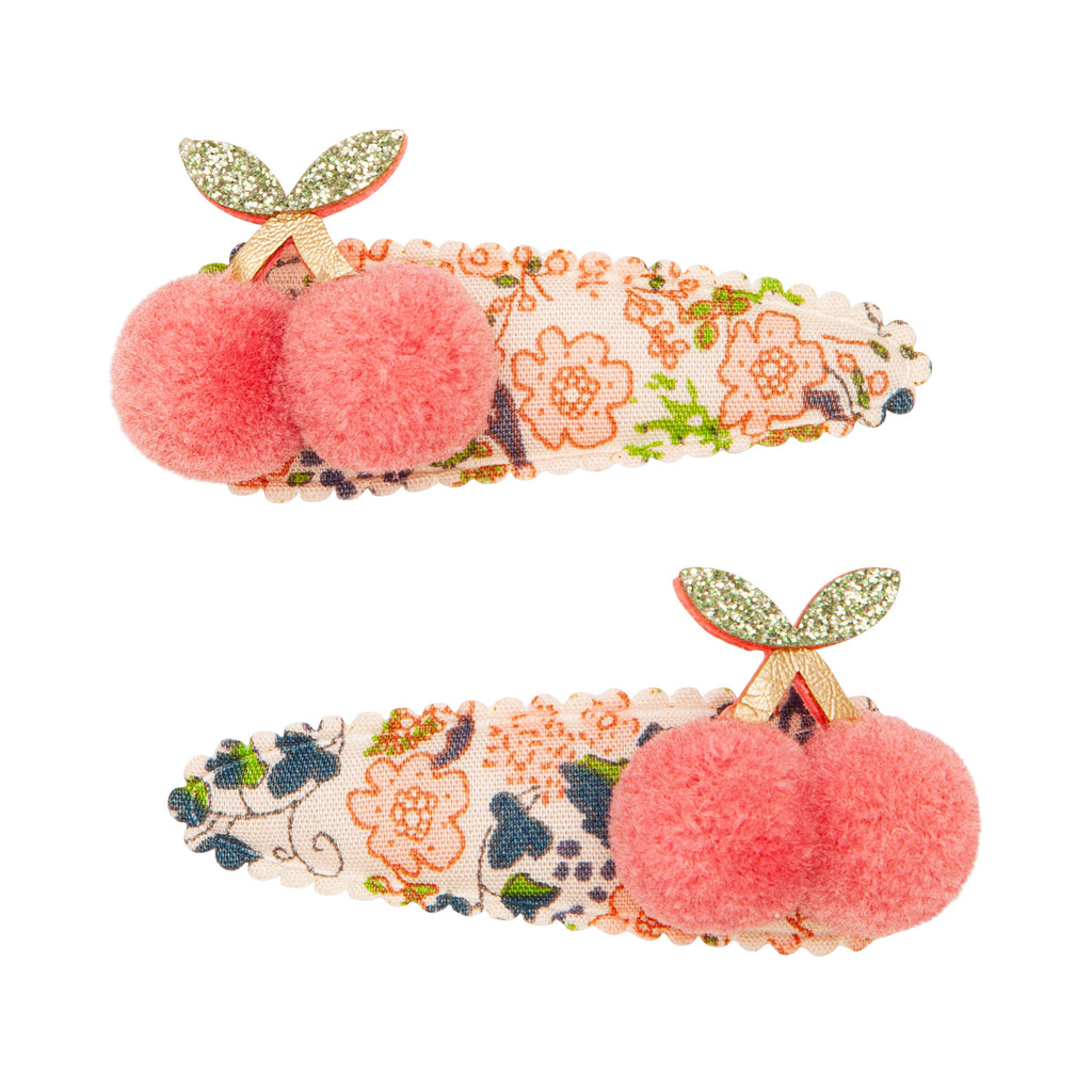 MIMI&LULA ミミアンドルーラ FLORAL POM POM CHERRIES CLIPS /162036-27
