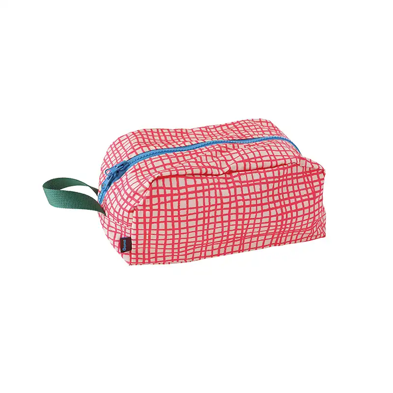 Goma Pouch-M Narrow check/410061