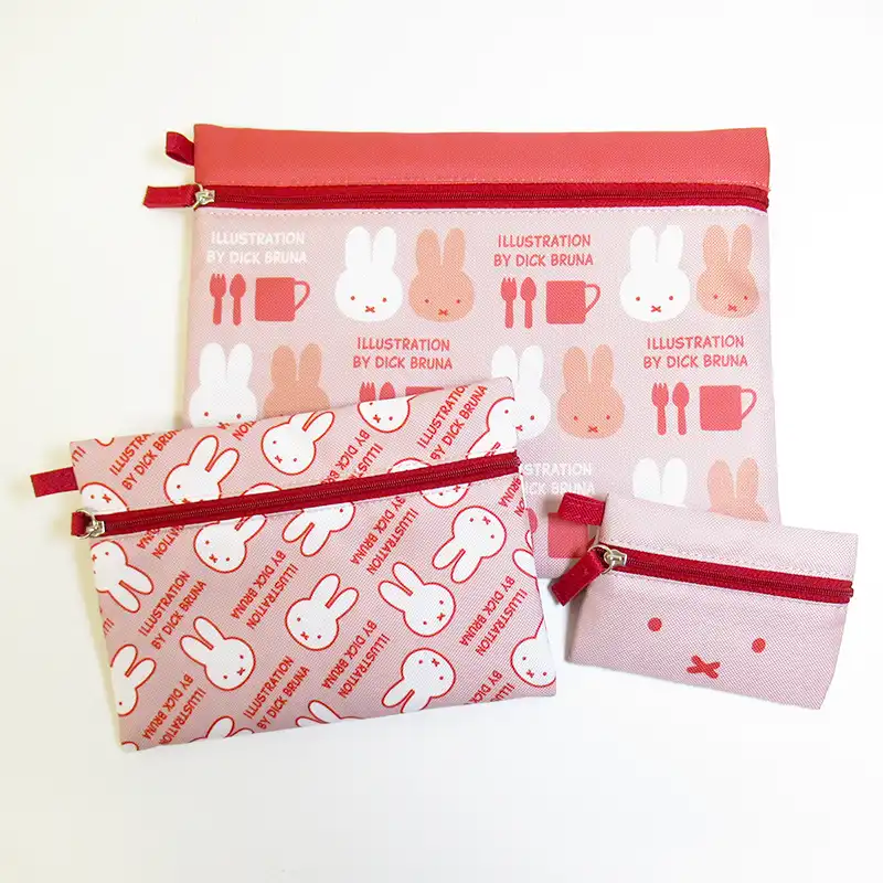 miffy ミッフィー ベーシックシリーズ 3連ポーチ PK/DBM-2713
