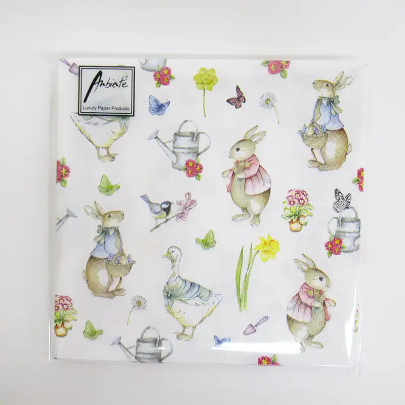 Ambiente ペーパーナプキン Easter garden/AMB19320L10