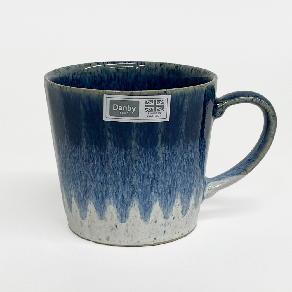 Denby/スタジオブルーアクセントラージマグ 400ml