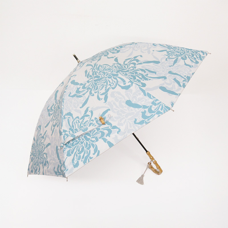 河馬印本舗　晴雨兼用傘　菊(長傘)