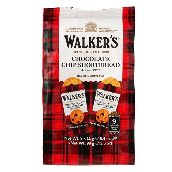 Walkers / フローパック チョコチップ 9P