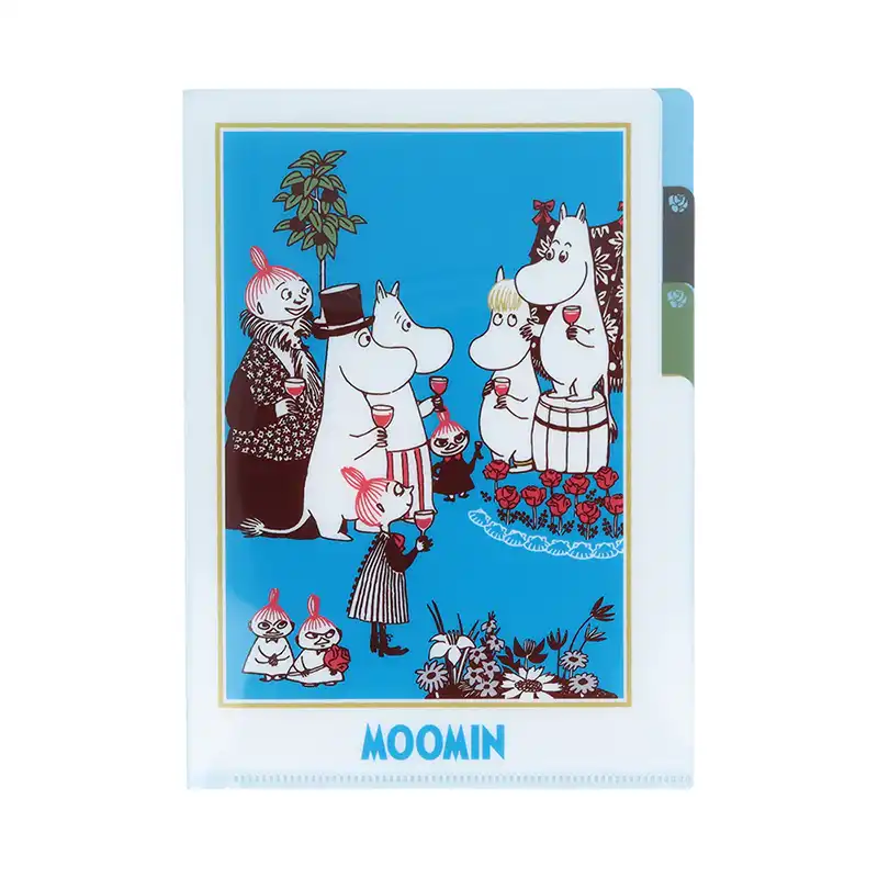 MOOMIN ムーミン クリアファイルA5 ムーミン /S2173301