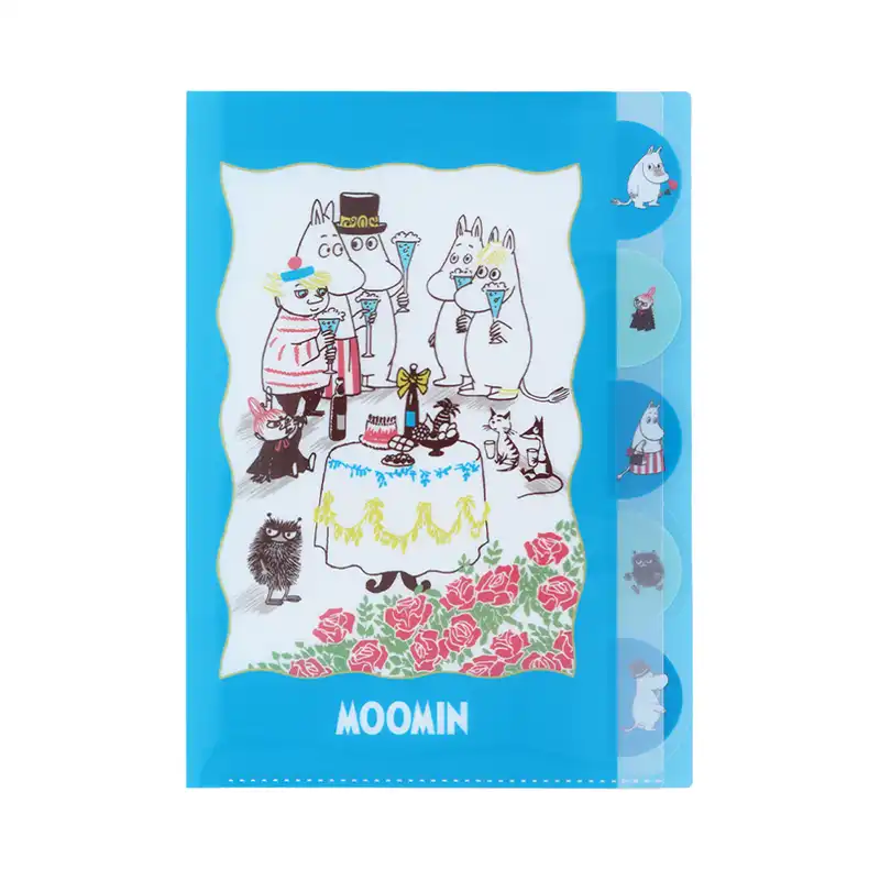 MOOMIN ムーミン ダイカットクリアファイル ムーミン /S2173328