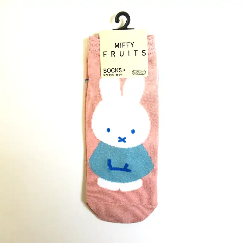 miffy ミッフィー キャラックス 靴下 ディック・ブルーナ MIFFY FRUITS さくらんぼ /MF3157J
